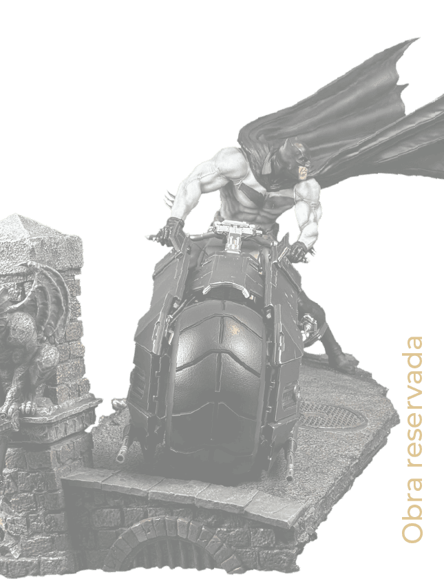 BATMAN: WHITE KNIGHT (BATCYCLE)