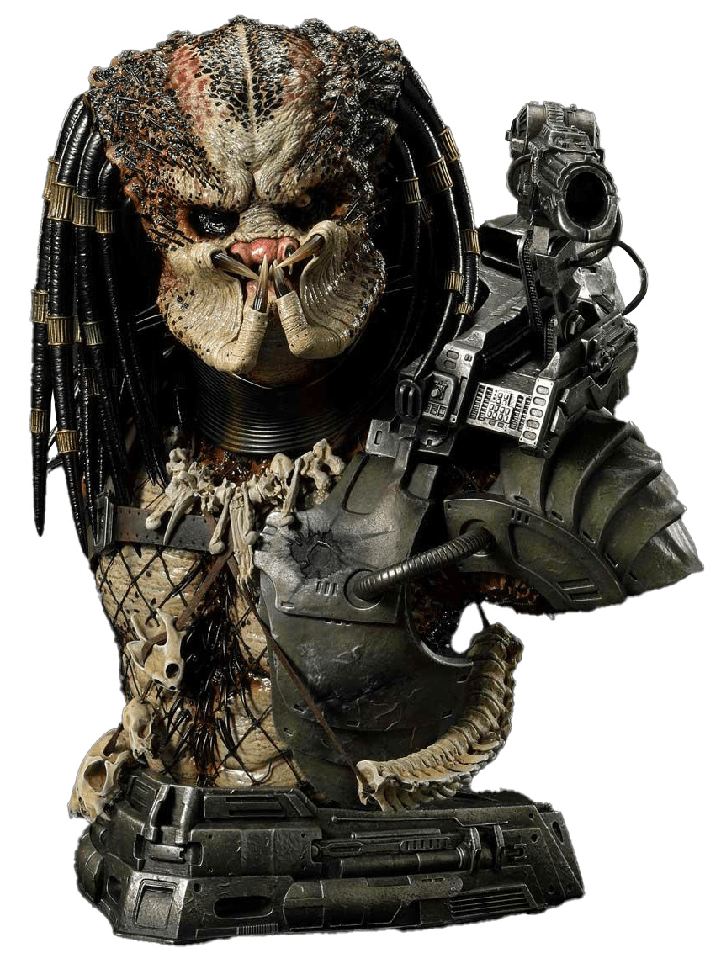 JUNGLE HUNTER PREDATOR BUST